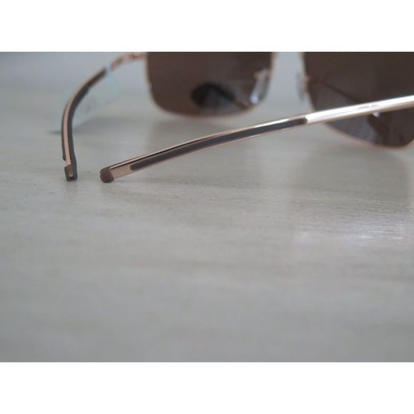 Fossil Women's Gold/Brown Aviator Sunglasses - Picture 9 of 9